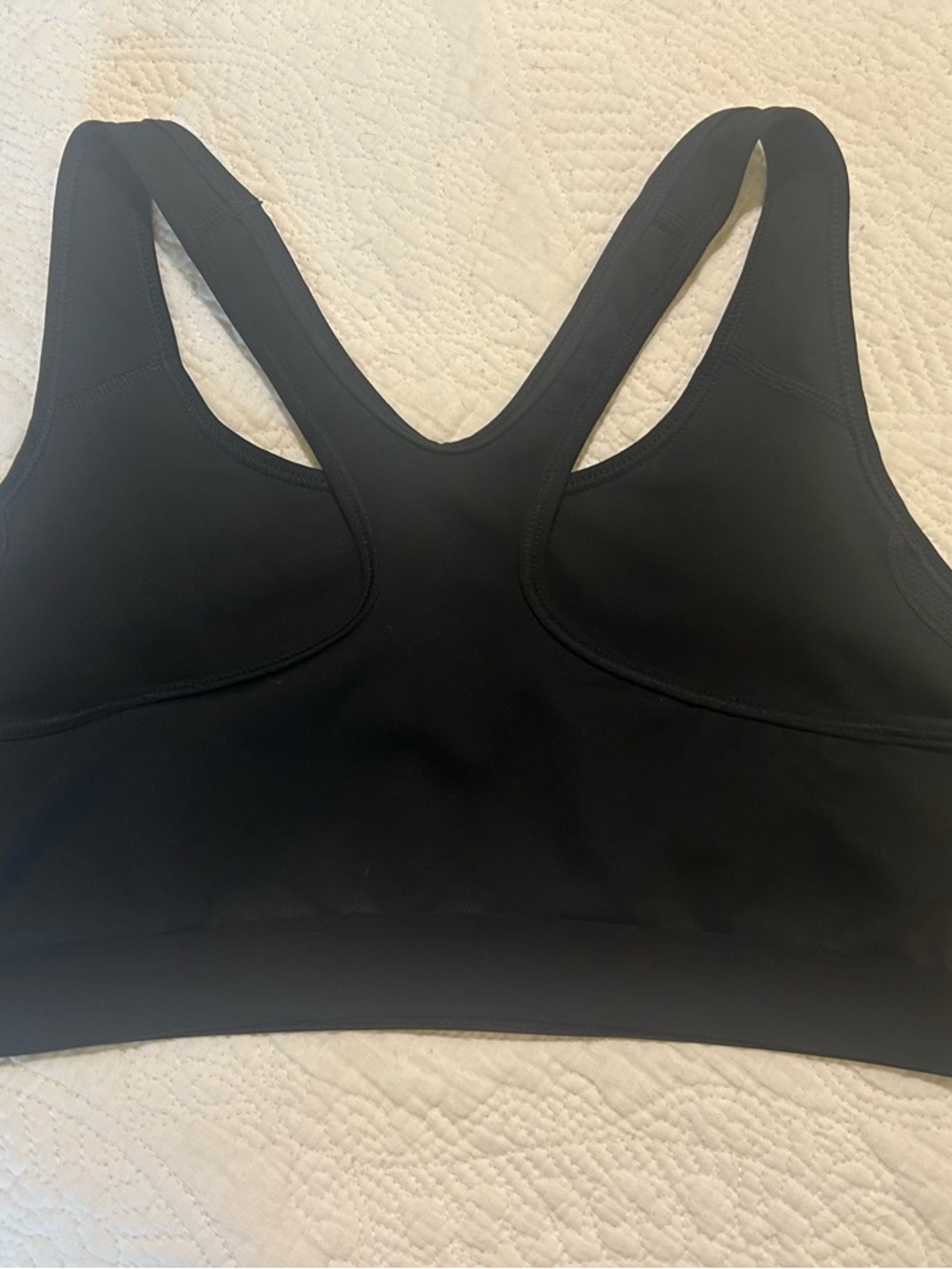 Nike Black Pro Medium-Support Racerback Sports Bra....worn just a few times - Picture 2 of 3
